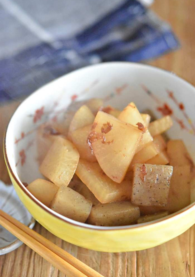 大根とこんにゃくのおかか煮【作り置き】-レシピのメイン写真
