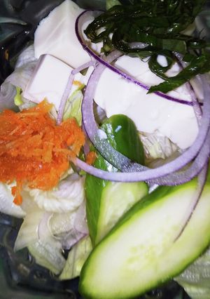 簡単健康✿豆腐サラダ✿-レシピのメイン写真