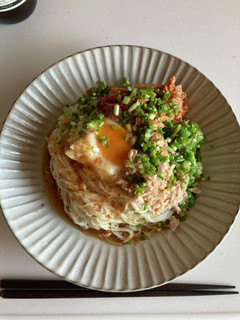 ピリ辛オクラそうめん-レシピのメイン写真