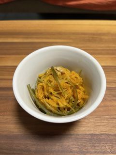 にんじんとだしがら昆布の炒め煮-レシピのメイン写真
