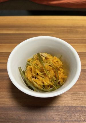 にんじんとだしがら昆布の炒め煮-レシピのメイン写真