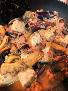 どっちも!麻婆豆腐茄子-レシピのメイン写真