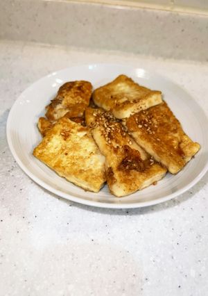めんつゆで豆腐ステーキ：ダイエットにも-レシピのメイン写真