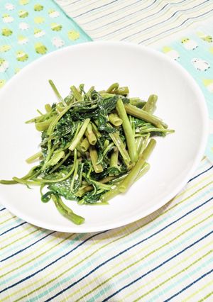 空芯菜炒め-レシピのメイン写真