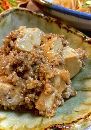 辛くない麻婆豆腐♪ 辛さは後がけ山椒で！-レシピのメイン写真