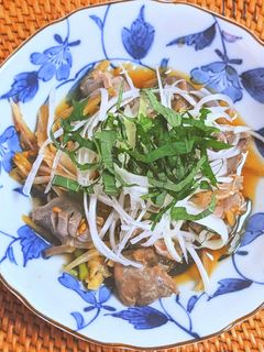 砂肝の薬味和え-レシピのメイン写真