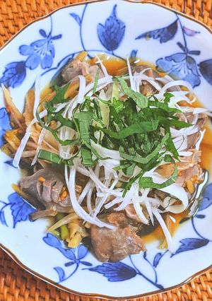 砂肝の薬味和え-レシピのメイン写真