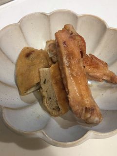 手羽中とがんもの煮物-レシピのメイン写真
