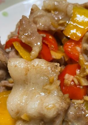 ホットクック豚肉ピーマンのオイスター炒め-レシピのメイン写真