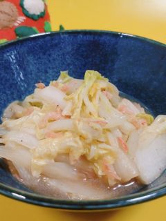 白菜の干しエビ煮-レシピのメイン写真