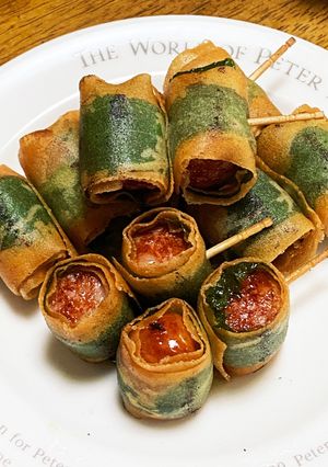 春巻きの皮でパリパリウインナー-レシピのメイン写真