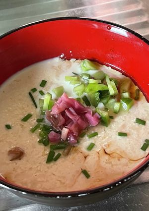 お手軽朝食・鹹豆漿（シェントウジャン）-レシピのメイン写真