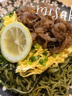 我が家流☆ぶっかけ瓦そば-レシピのメイン写真