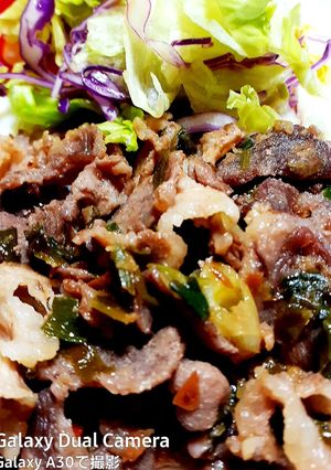 梅肉と生姜の牡蠣醤油炒め-レシピのメイン写真