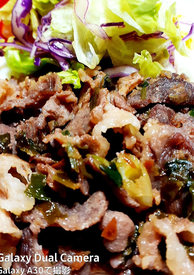 梅肉と生姜の牡蠣醤油炒め-レシピのメイン写真