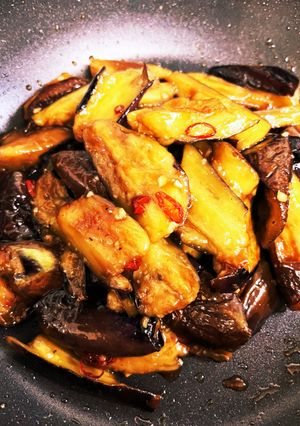 ☆ちぎりナスの甘辛焼き☆-レシピのメイン写真