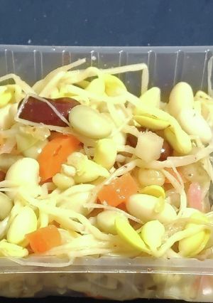 «“もやし豆々サラダ”でイソフラ～ポン»-レシピのメイン写真