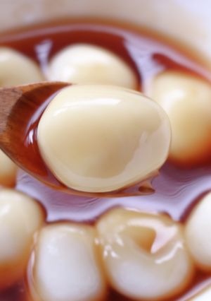 とろりんみたらし♡お豆腐白玉-レシピのメイン写真