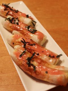 こってり☆チーズちくわのたらこソース焼き-レシピのメイン写真