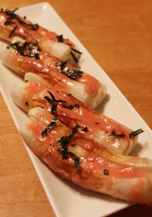 こってり☆チーズちくわのたらこソース焼き-レシピのメイン写真