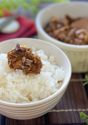 しっとりふりかけ！にんにく生姜鯖味噌-レシピのメイン写真