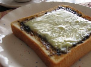 のり佃煮＆スライスチーズ・トースト-レシピのメイン写真