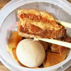 รูปของ ほぼ炊飯器にお任せ角煮