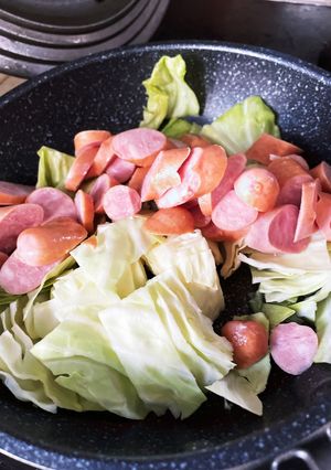 チーズがとろけるカレー炒め-レシピのメイン写真