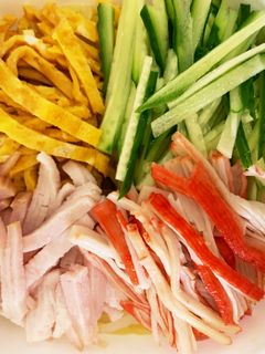 冷やし中華弁当-レシピのメイン写真