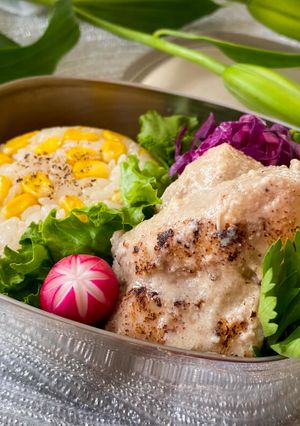 65℃ チキンマライティッカ風弁当-レシピのメイン写真