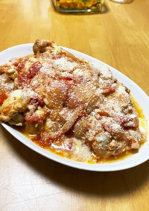 圧力鍋でほったらかし手羽元の塩麹トマト煮-レシピのメイン写真