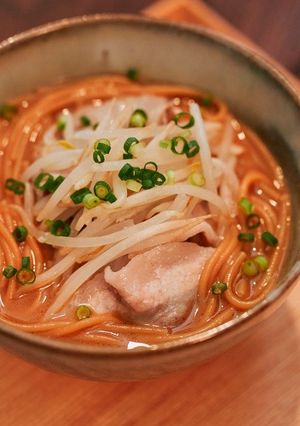 たっぷりもやし味噌ラーメン-レシピのメイン写真