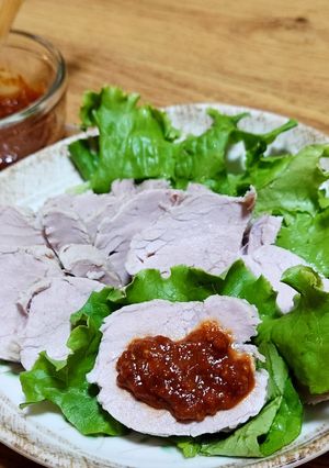 紀州南高梅のさっぱりポッサム-レシピのメイン写真