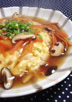 ホタテ缶でとろ～り♡　ホタテ玉✿-レシピのメイン写真