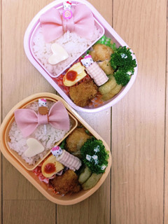 お弁当 双子 記録用⑻-レシピのメイン写真