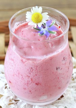 マンゴーとベリーのフローズンドリンク-レシピのメイン写真
