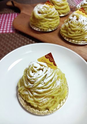 ★和栗で作る美味しい*モンブラン*№2♪-レシピのメイン写真