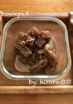 ピリ辛☆こんにゃく甘辛煮-レシピのメイン写真