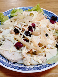 和歌山新生姜と煮豆のさっぱり豆腐サラダ-レシピのメイン写真