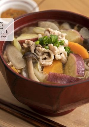 温まる♪冬の味覚でほっこり豚汁（みそ汁）-レシピのメイン写真