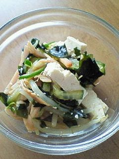 豆腐入り中華サラダ-レシピのメイン写真