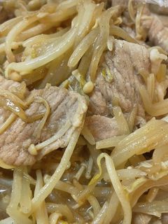 豚肉とえのきともやしのポン酢炒め-レシピのメイン写真