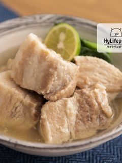 スープも美味!柚子こしょう風味の塩豚角煮-レシピのメイン写真