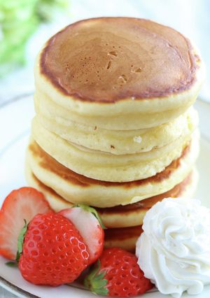 インパクト大！簡単パンケーキタワー-レシピのメイン写真