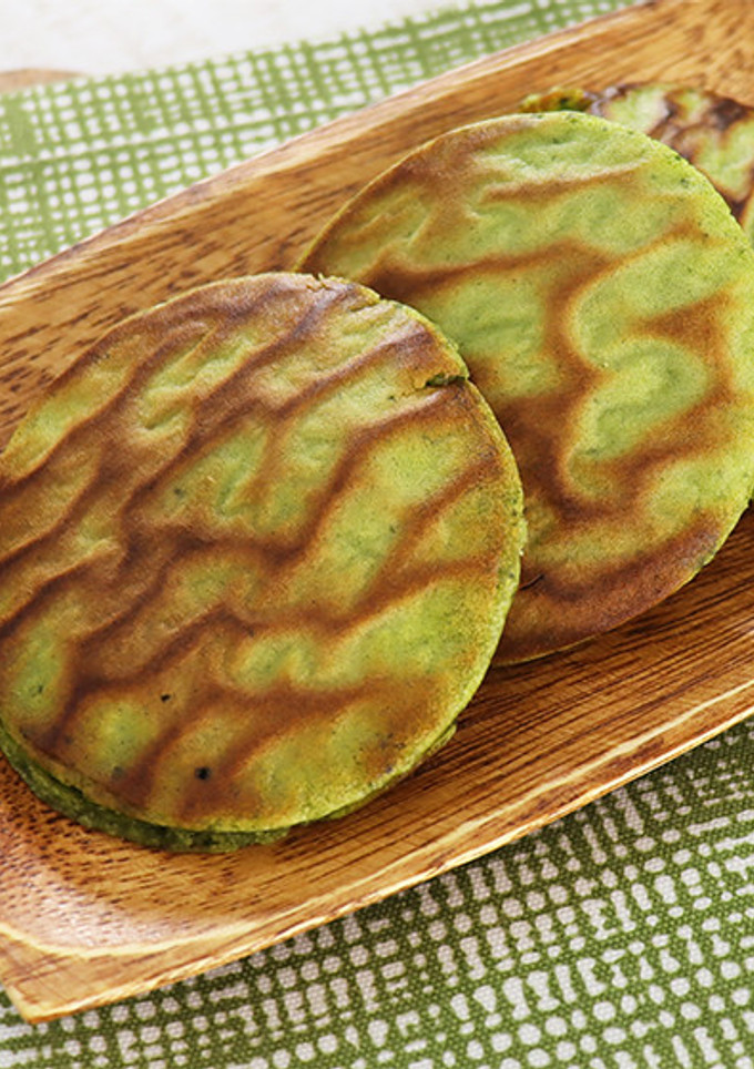 もちもち しっとり＊抹茶のミニどら焼き-レシピのメイン写真