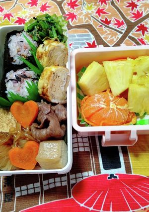 すき焼き弁当♡-レシピのメイン写真
