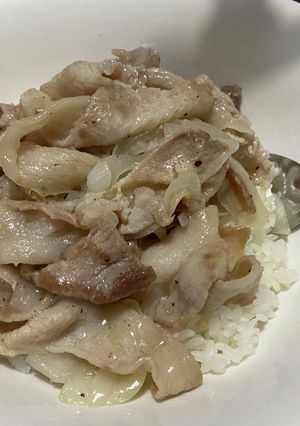 激うま塩ダレ牛丼-レシピのメイン写真