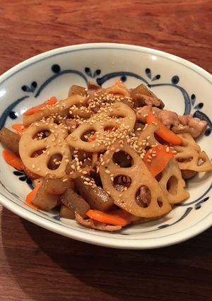 れんこんと冷蔵庫にあるものできんぴら-レシピのメイン写真