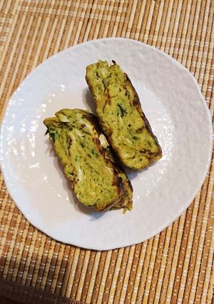 青汁の卵焼き〜-レシピのメイン写真