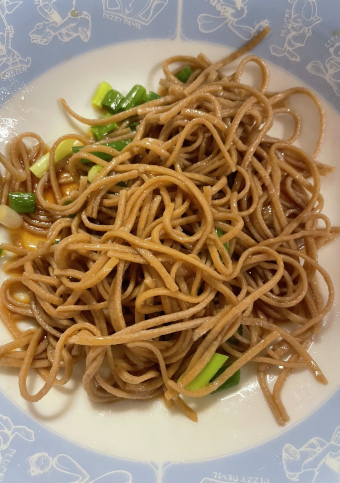 蕎麦で焼きそば？！（瓦そば風）-レシピのメイン写真